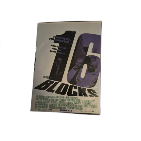 16 Blocks DVD Movie - Picture 1 of 1